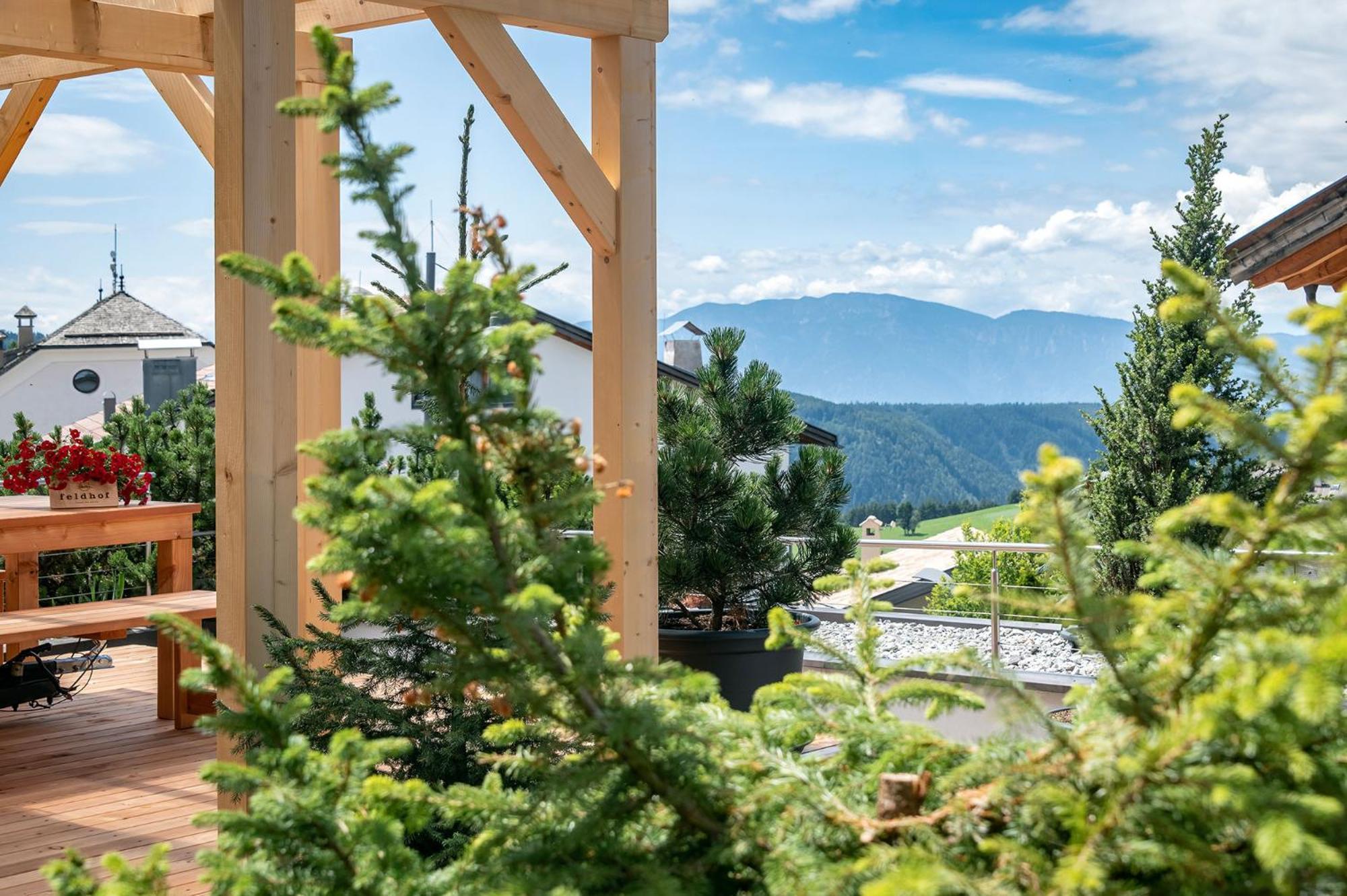 نوفا بونينتي Apparthotel Feldhof - Living And Bistro المظهر الخارجي الصورة